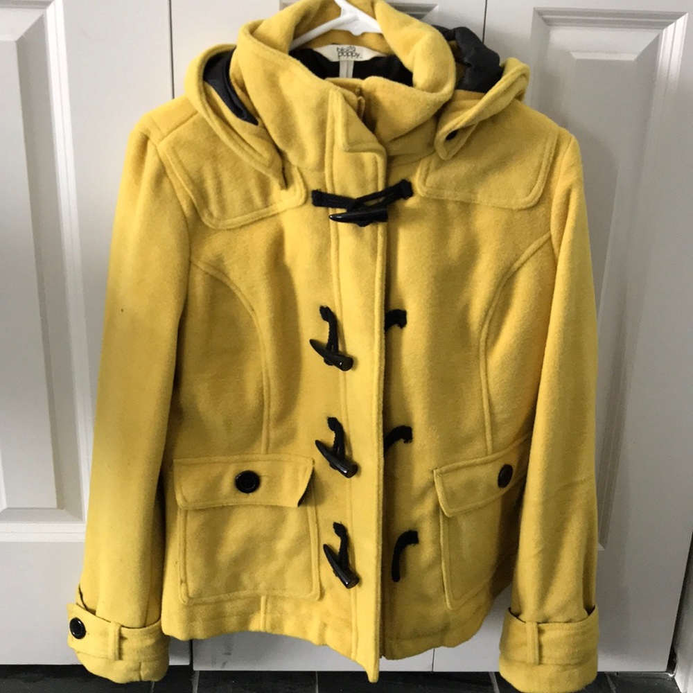 Black Poppy toggle coat size large